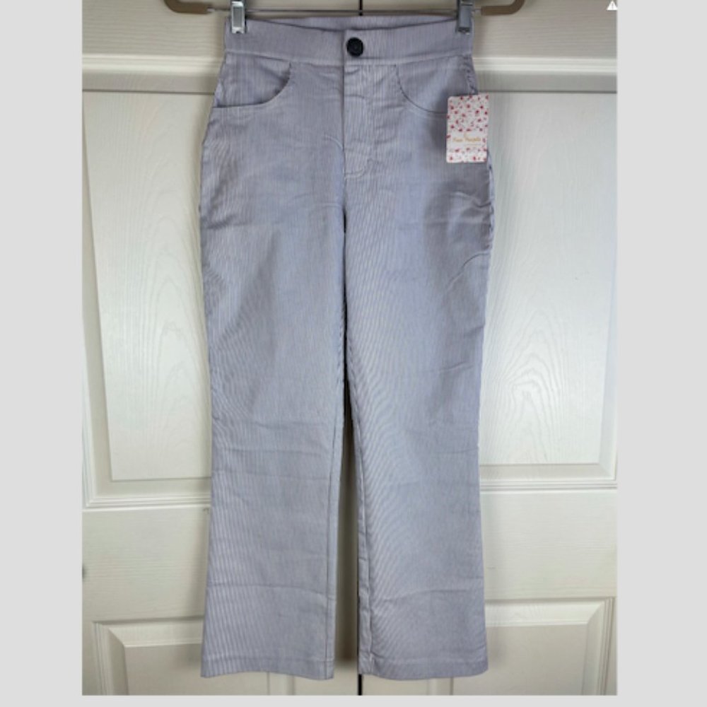 Free People Railroad Stripe Pants High Rise